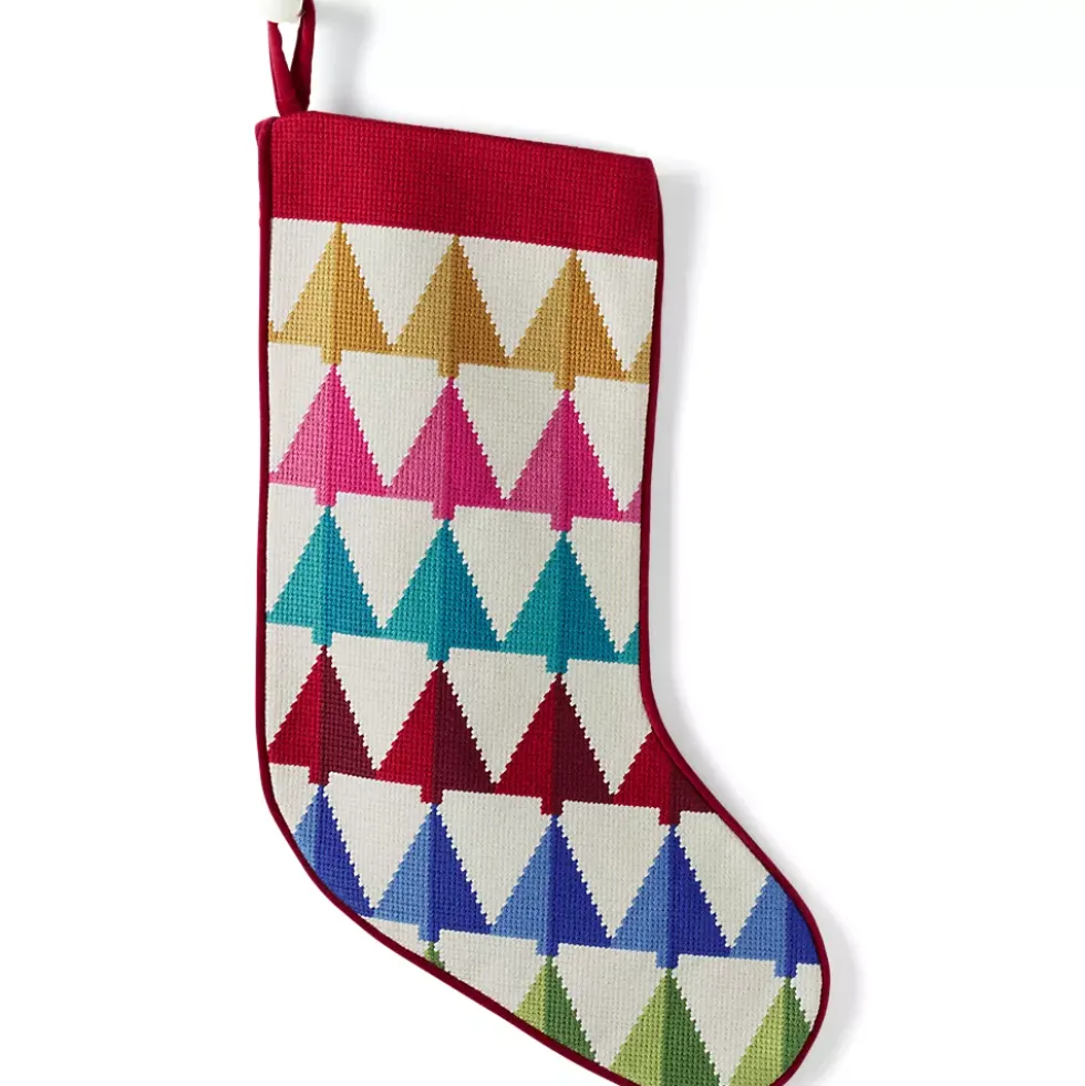 Needlepoint Personalized Christmas Stocking