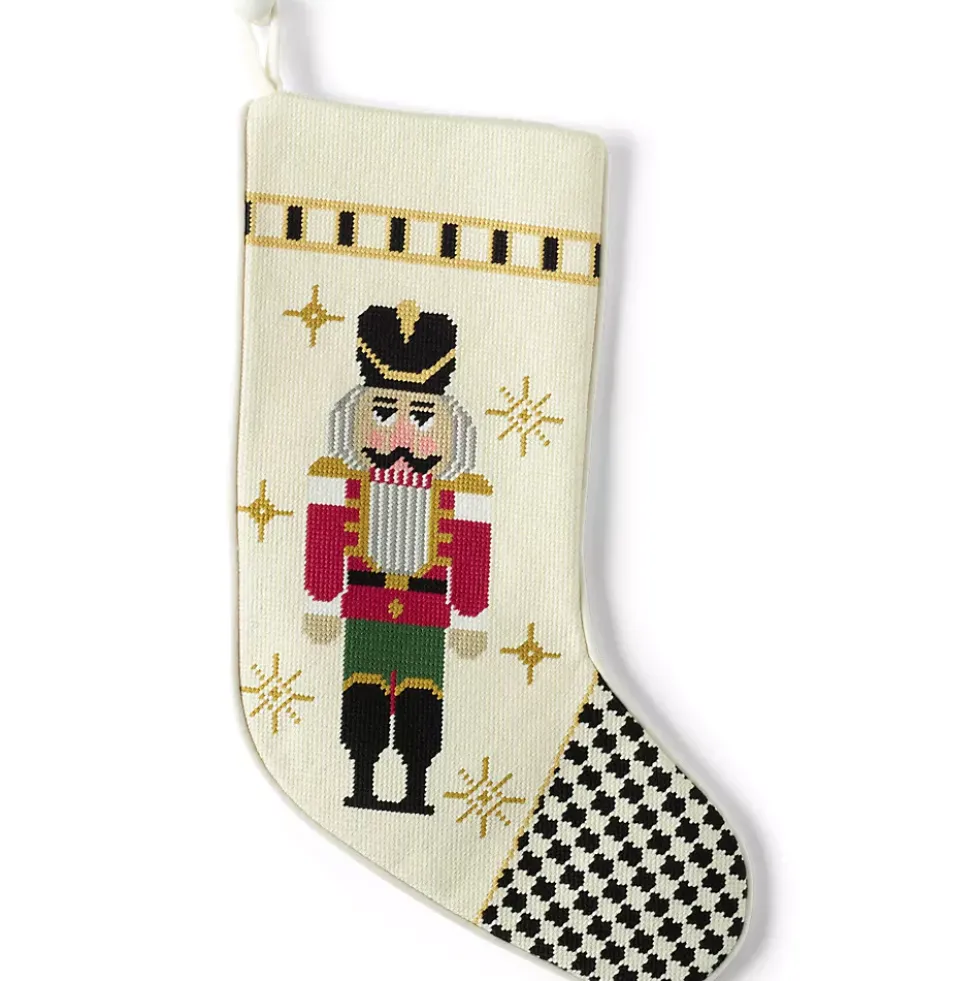 Needlepoint Personalized Christmas Stocking