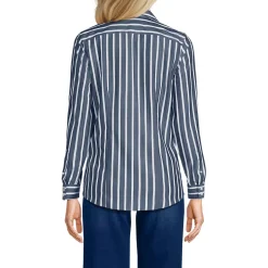 No Iron Button Front Shirt
