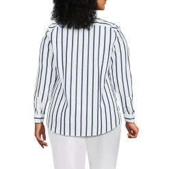 No Iron Button Front Shirt