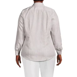 No Iron Button Front Shirt