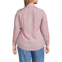 No Iron Button Front Shirt