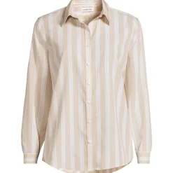 No Iron Button Front Shirt