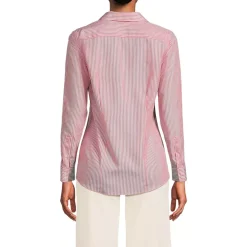 No Iron Button Front Shirt