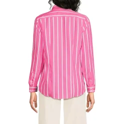 No Iron Button Front Shirt