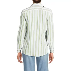 No Iron Button Front Shirt