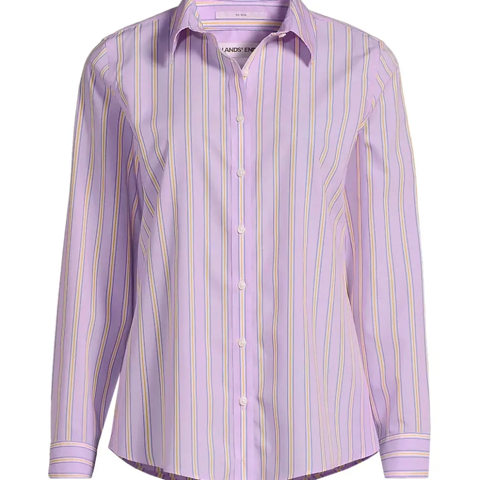 No Iron Button Front Shirt