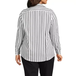No Iron Button Front Shirt