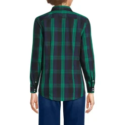 No Iron Button Front Shirt