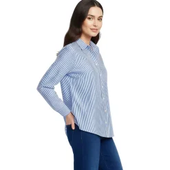 No Iron Button Front Shirt