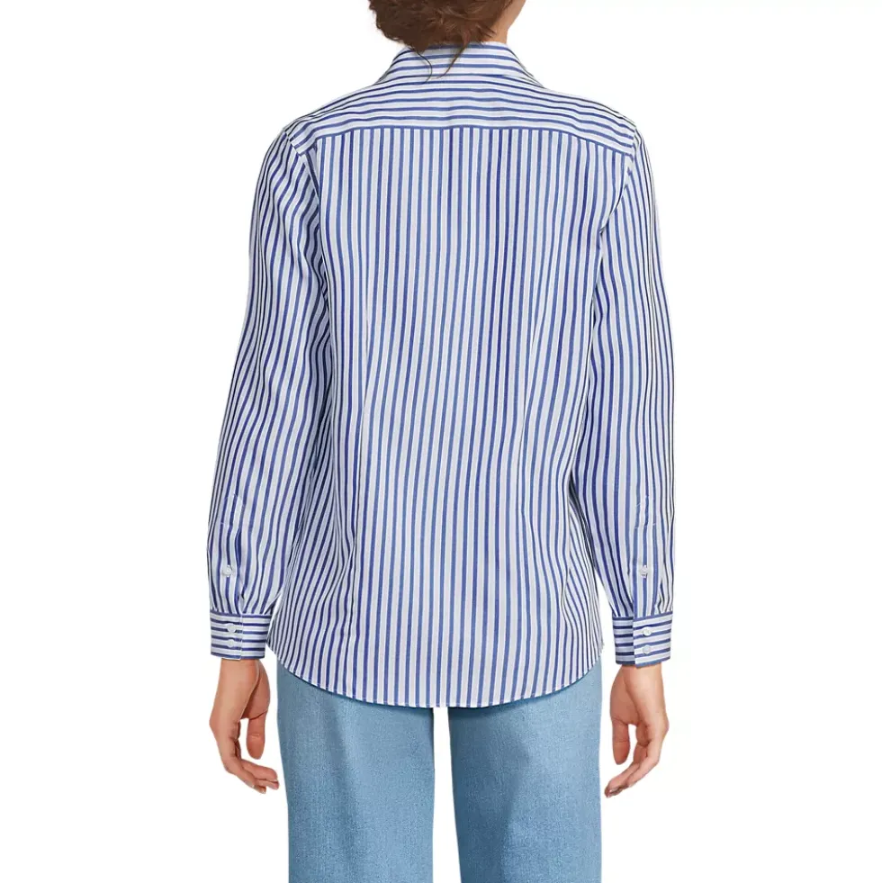 No Iron Button Front Shirt