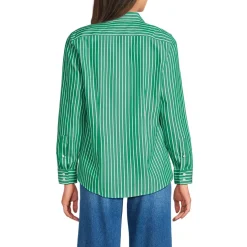 No Iron Button Front Shirt