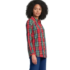 No Iron Button Front Shirt