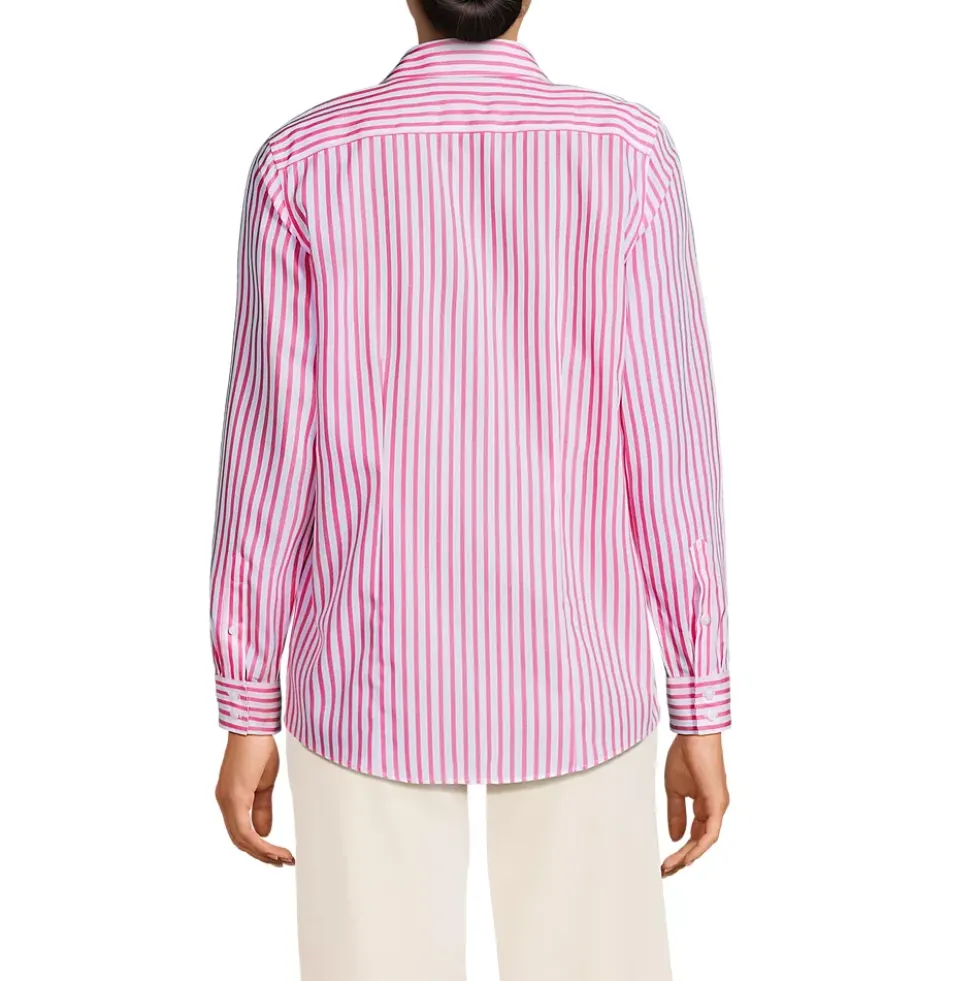 No Iron Button Front Shirt