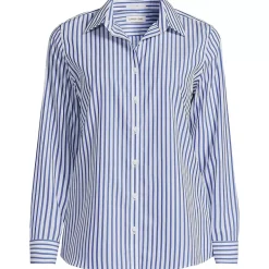 No Iron Button Front Shirt