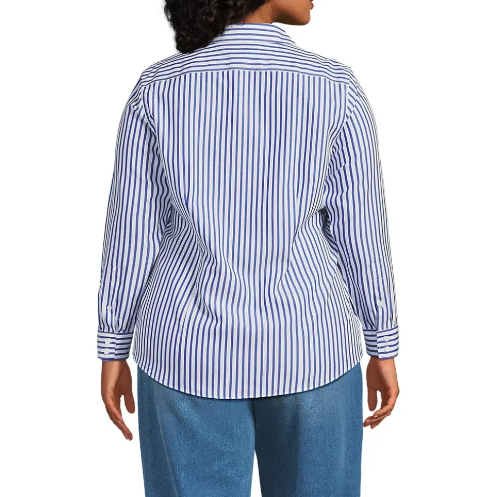 No Iron Button Front Shirt