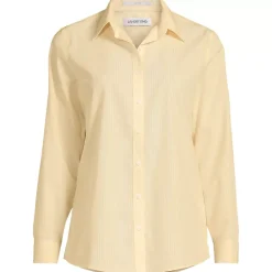 No Iron Button Front Shirt