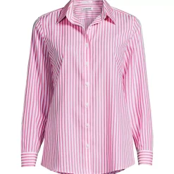 No Iron Button Front Shirt