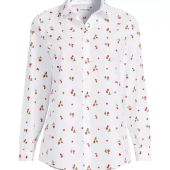 No Iron Button Front Shirt