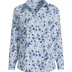 No Iron Button Front Shirt