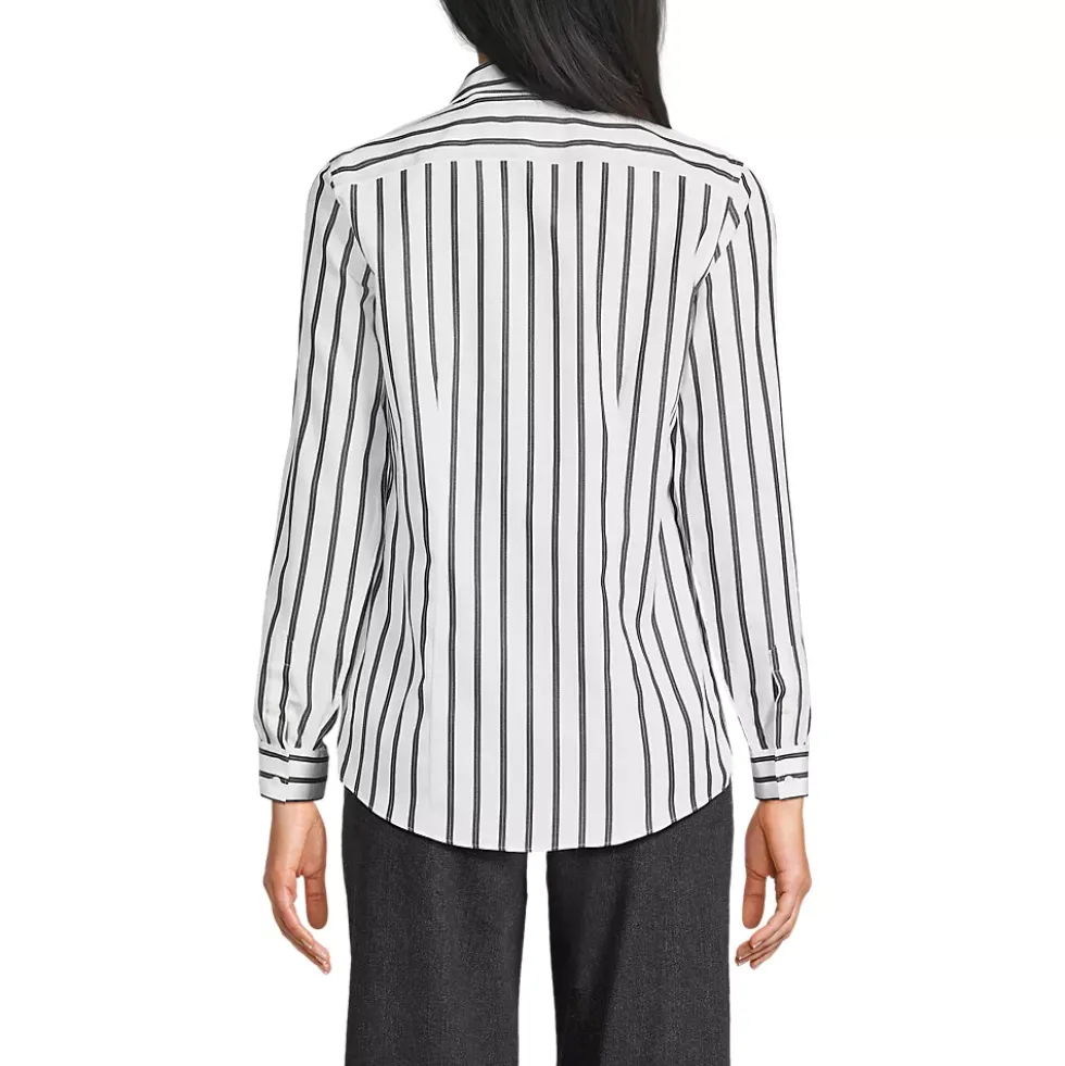 No Iron Button Front Shirt