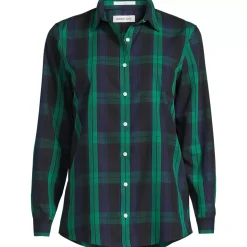 No Iron Button Front Shirt