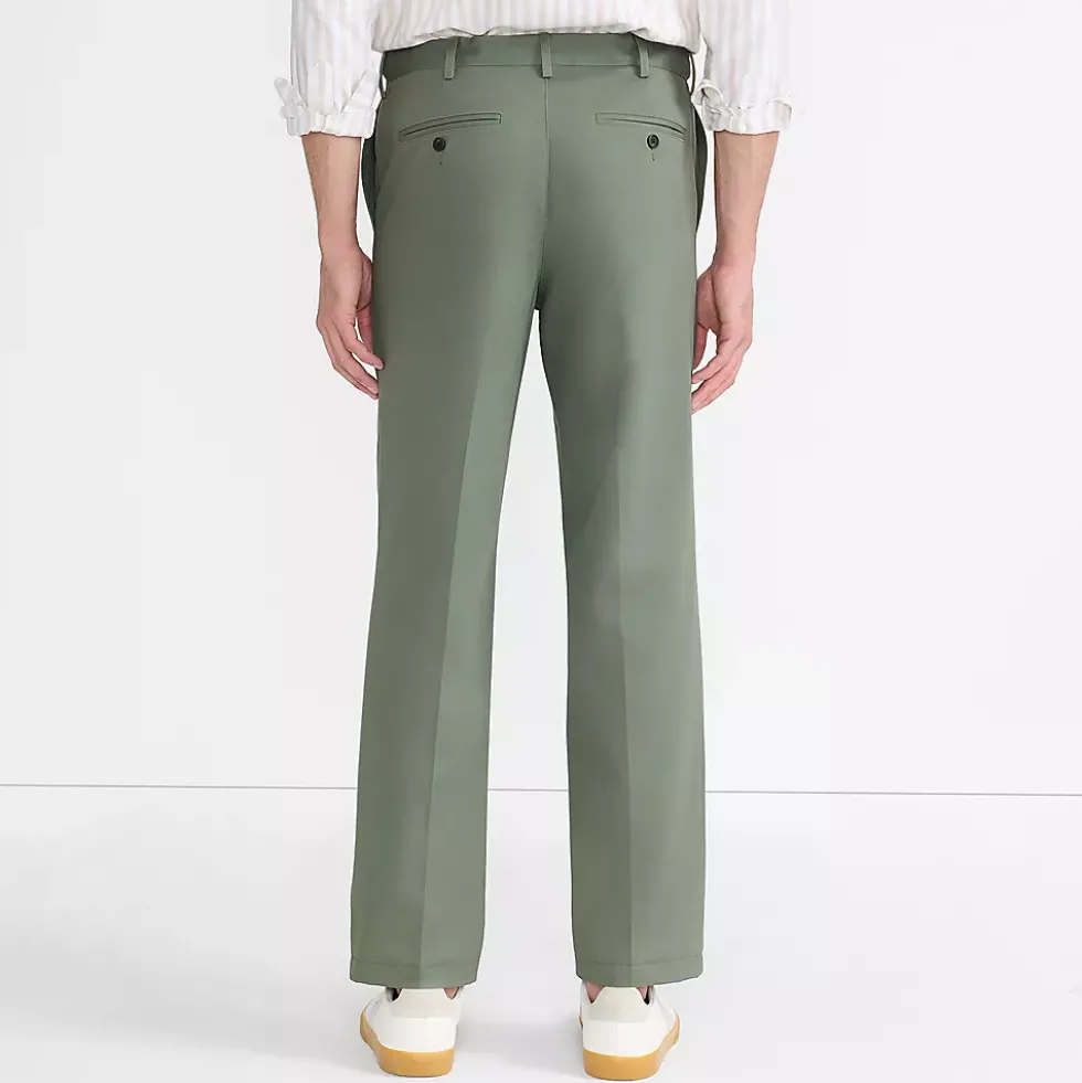 No Iron Comfort Waist Traditional Fit Chino Pant