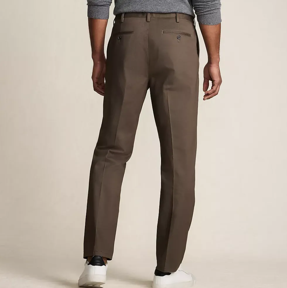 No Iron Comfort Waist Traditional Fit Chino Pant