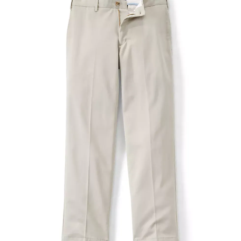 No Iron Comfort Waist Traditional Fit Chino Pant
