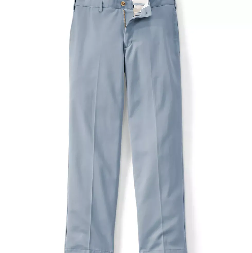 No Iron Comfort Waist Traditional Fit Chino Pant