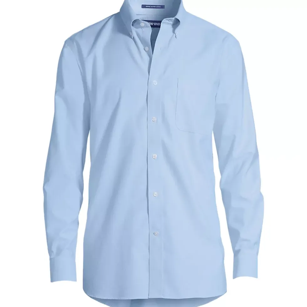 No Iron Supima Cotton Oxford Dress Shirt