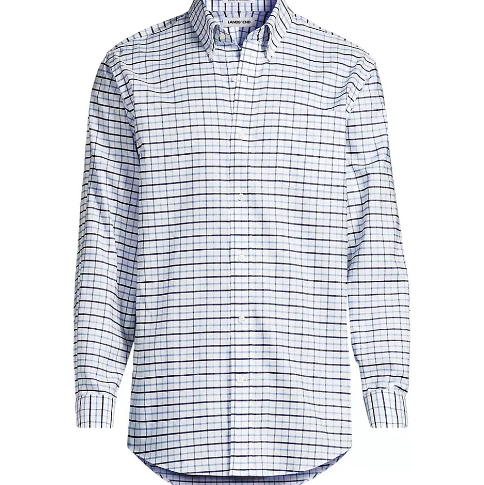 No Iron Supima Cotton Oxford Dress Shirt