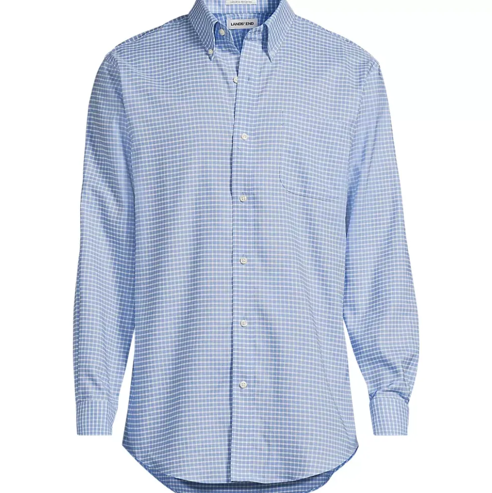 No Iron Supima Cotton Oxford Dress Shirt