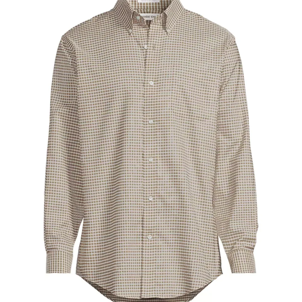 No Iron Supima Cotton Oxford Dress Shirt
