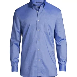 No Iron Supima Cotton Oxford Dress Shirt