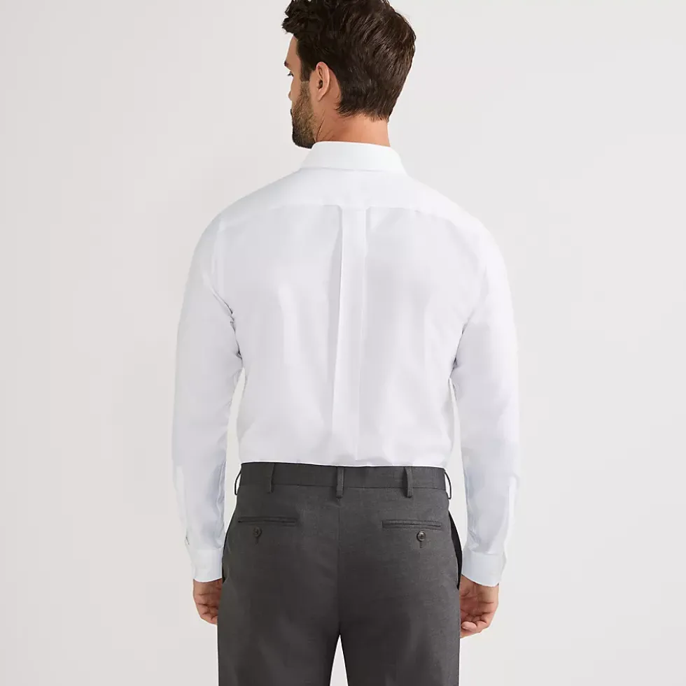 No Iron Supima Cotton Oxford Dress Shirt