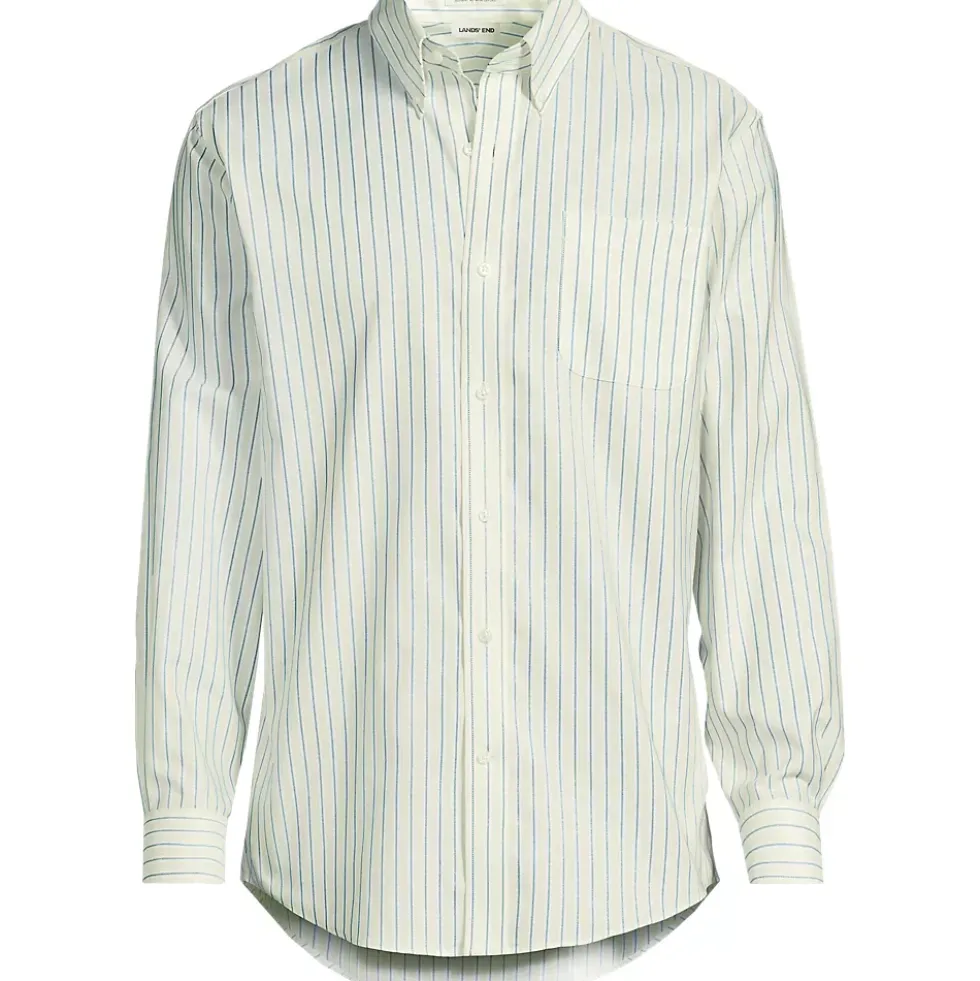 No Iron Supima Cotton Oxford Dress Shirt