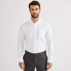 No Iron Supima Cotton Oxford Dress Shirt