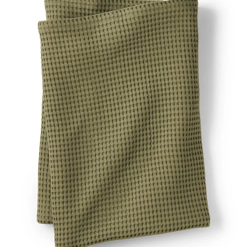 Organic Cotton Waffle Bed Blanket