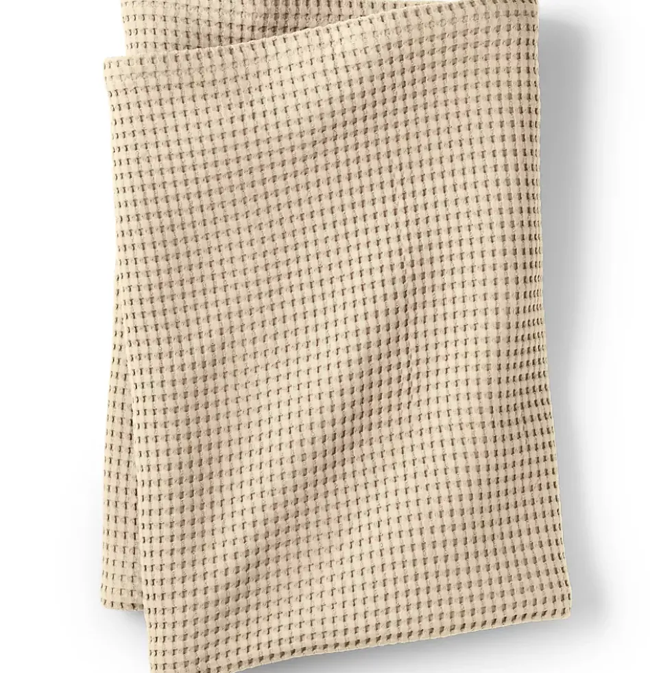Organic Cotton Waffle Bed Blanket