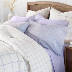 Oxford Yarn Dyed Cotton Reversible Duvet Cover