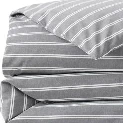 Oxford Yarn Dyed Cotton Reversible Duvet Cover