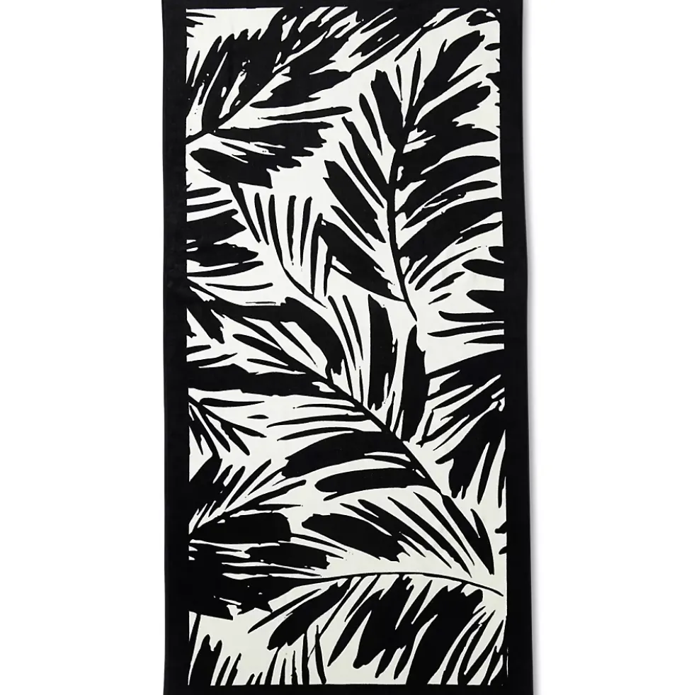 Printed Velour Beach Towel