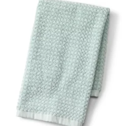 Quick-Dry Cotton Textured Gingham 6-Piece Towel Set