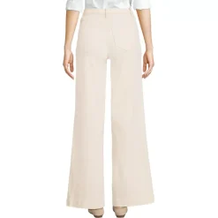 Recycled High Rise Wide Leg Denim Jeans