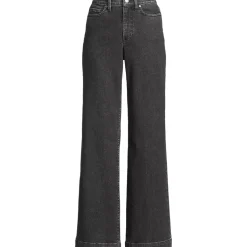 Recycled High Rise Wide Leg Denim Jeans