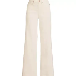 Recycled High Rise Wide Leg Denim Jeans