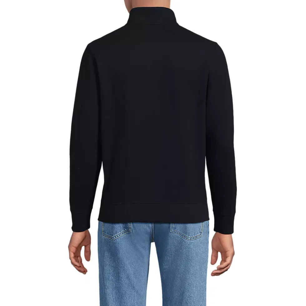 School Uniform Bedford Rib Quarter Zip Pullover Sweater
