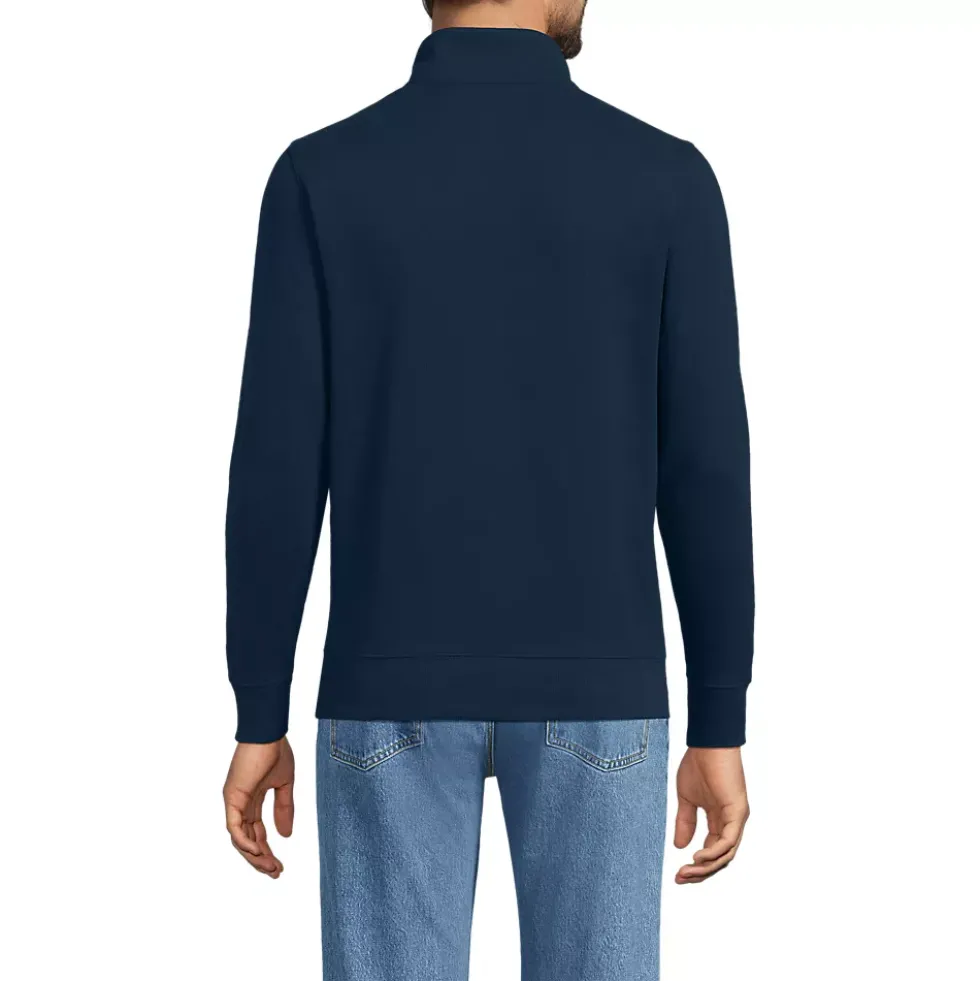 School Uniform Bedford Rib Quarter Zip Pullover Sweater