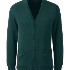 School Uniform Boys Cotton Modal Button Front Cardigan Sweater